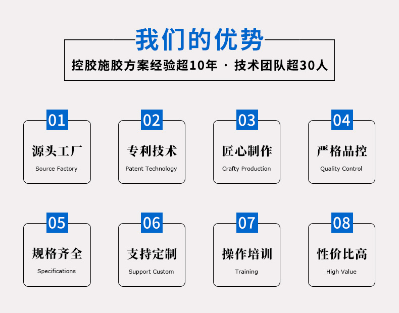 筒装胶水伺服丝杆推胶机10